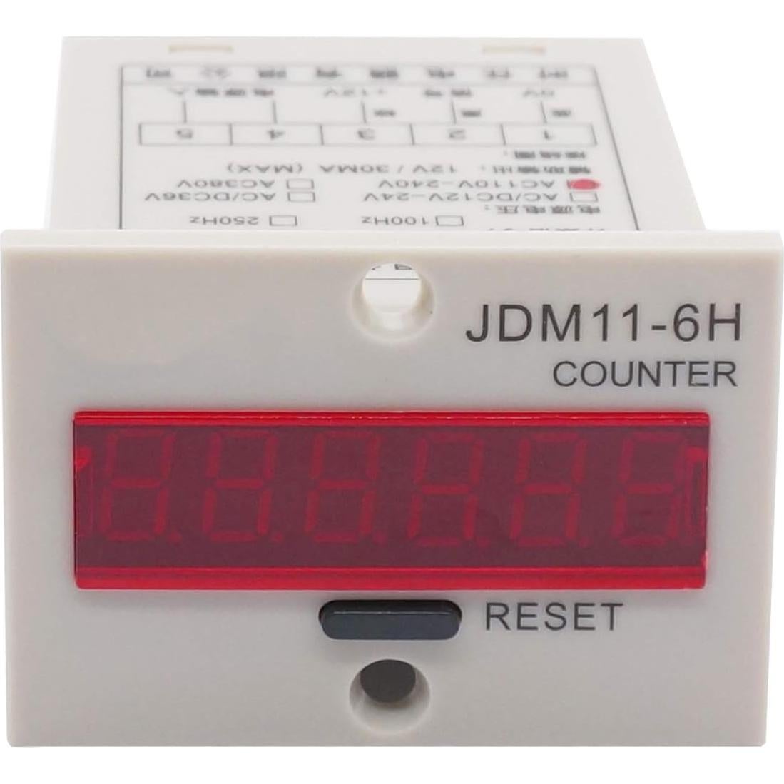 Contador Digital LED TWTADE 0-999999 con Sensor Hall 10mm