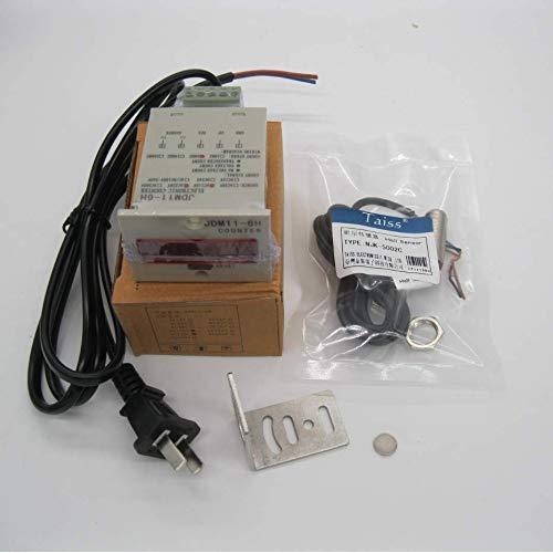 Contador Digital LED TWTADE 0-999999 con Sensor Hall 10mm