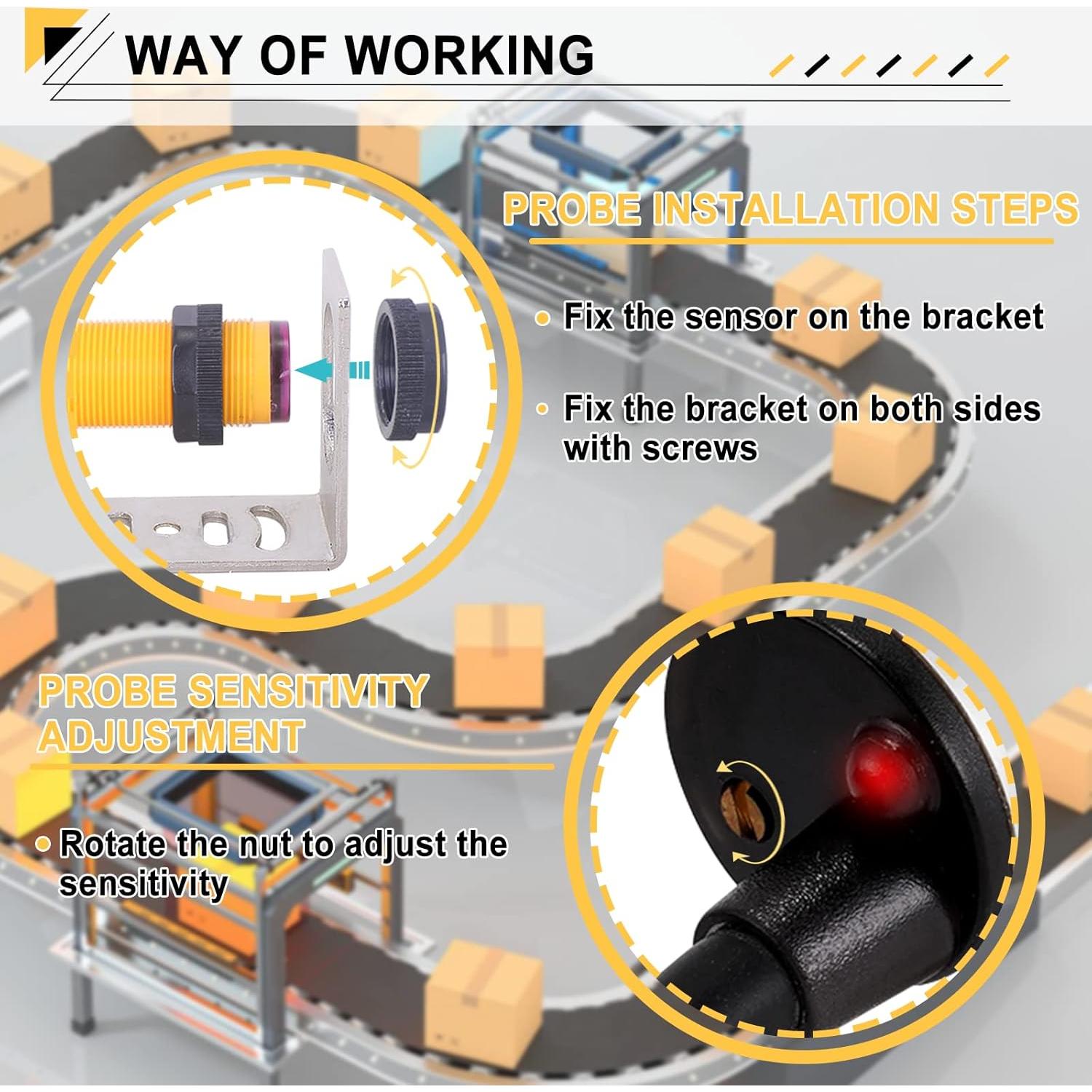 Contador Digital JIAWANSHUN 4" LED Infrarrojo 999999