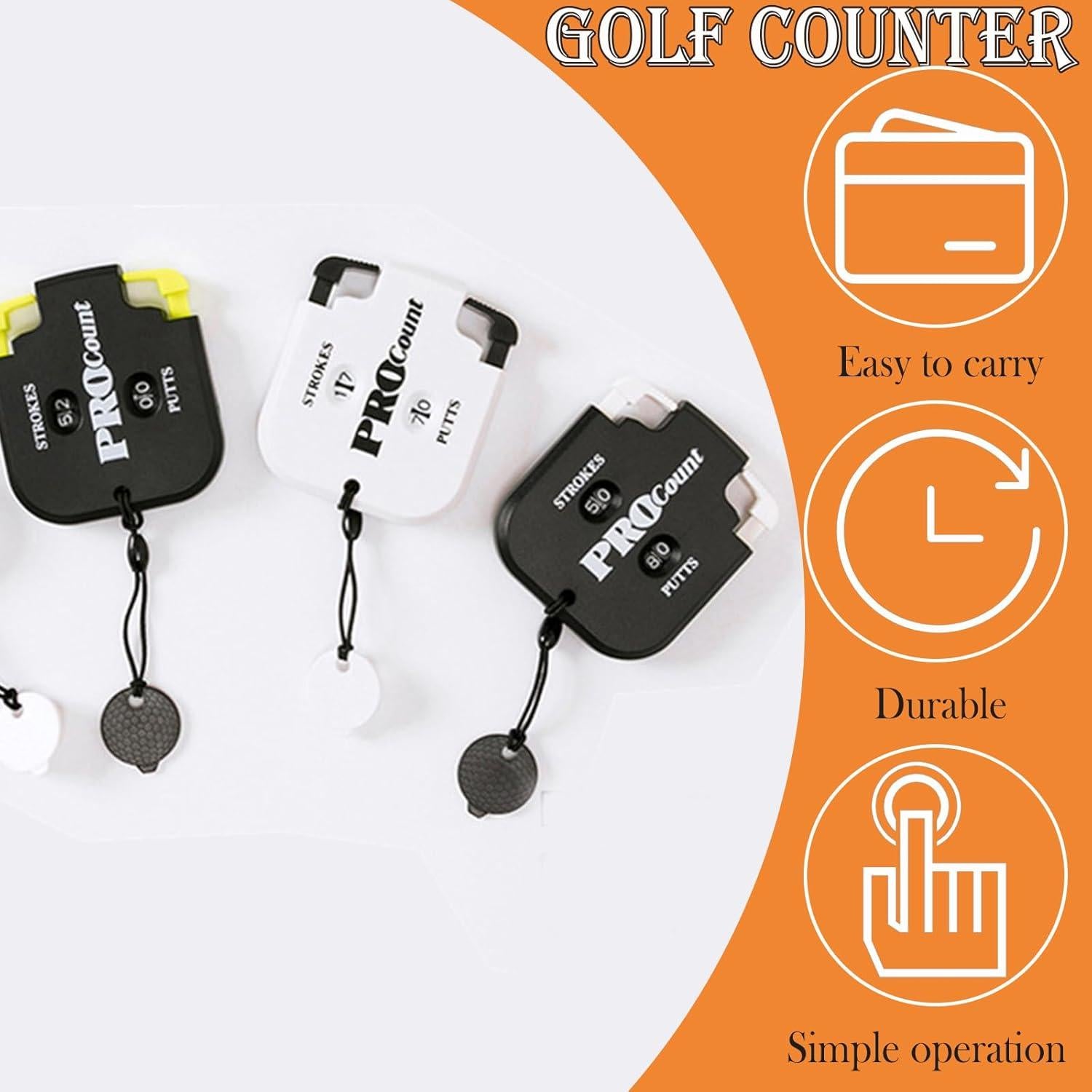 Paquete de 2 Contadores de Puntuación de Golf BangBoom