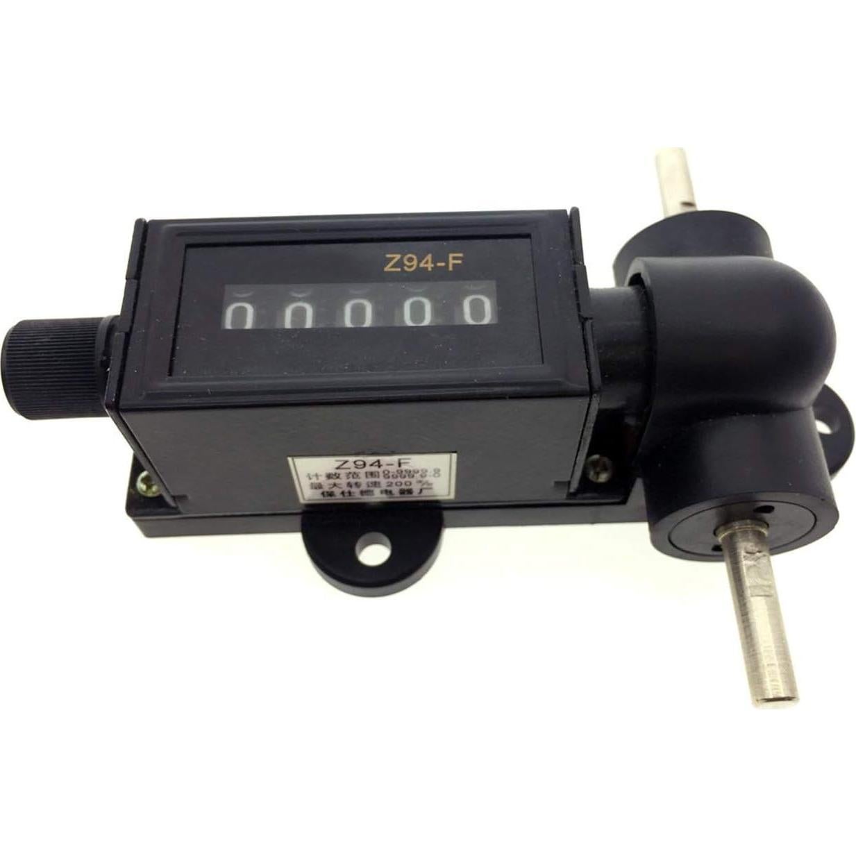 Contador de Longitud Mecánico YXQ Z94-F 5 Dígitos 0-9999.9 m