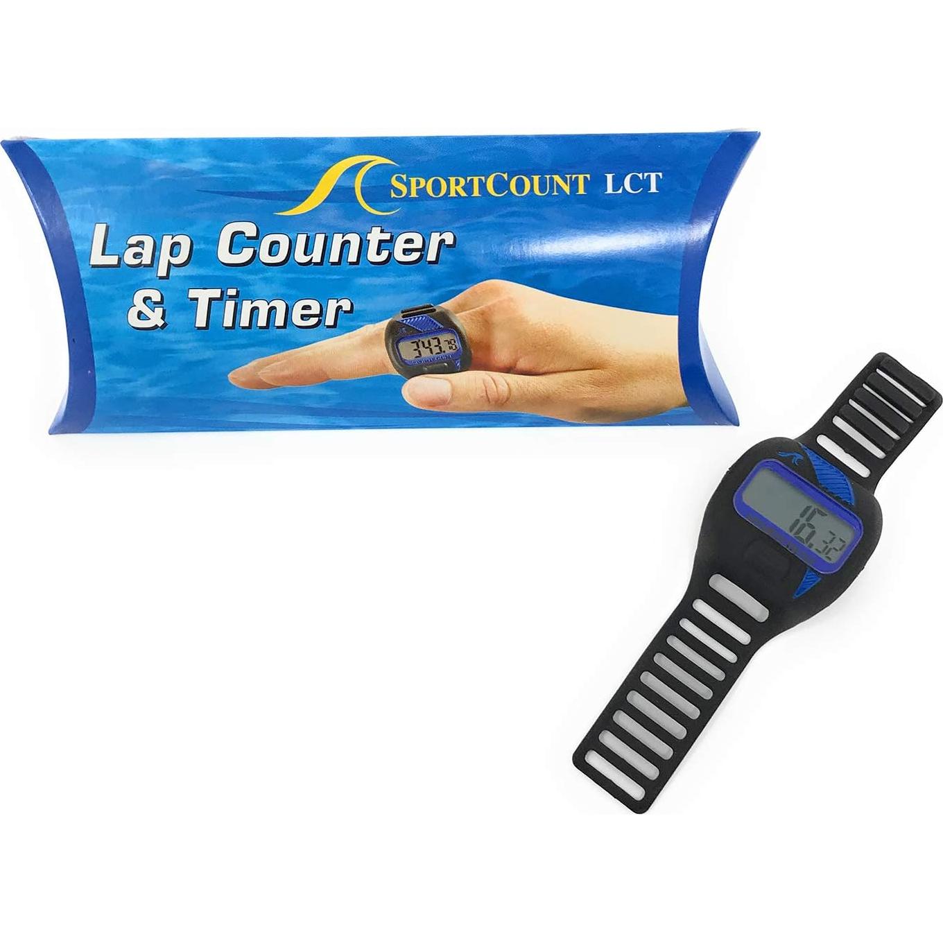 Contador de Vueltas SC SPORTCOUNT Impermeable para Natación y Ciclismo