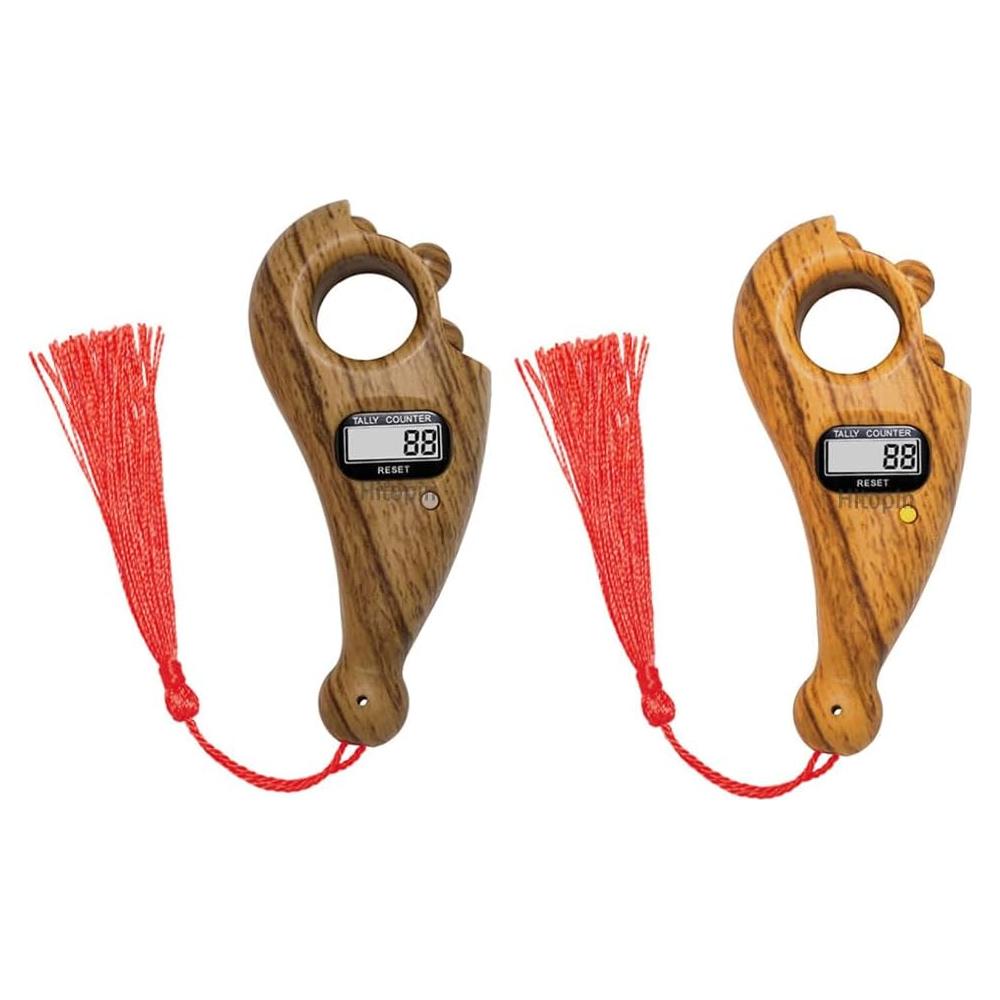 Contador Digital de Cuentas Hitopin - 2 Piezas, 14cm