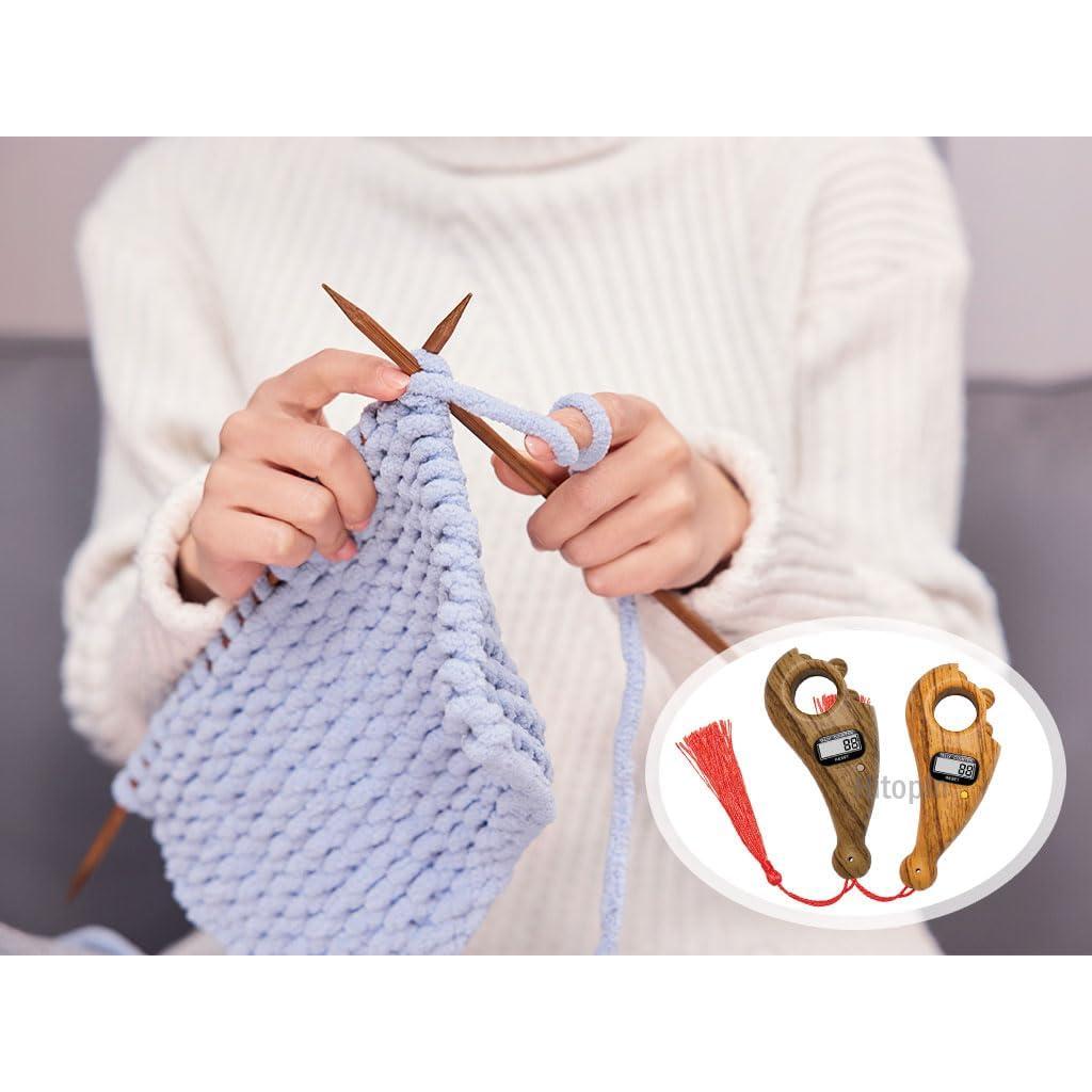 Contador Digital de Cuentas Hitopin - 2 Piezas, 14cm