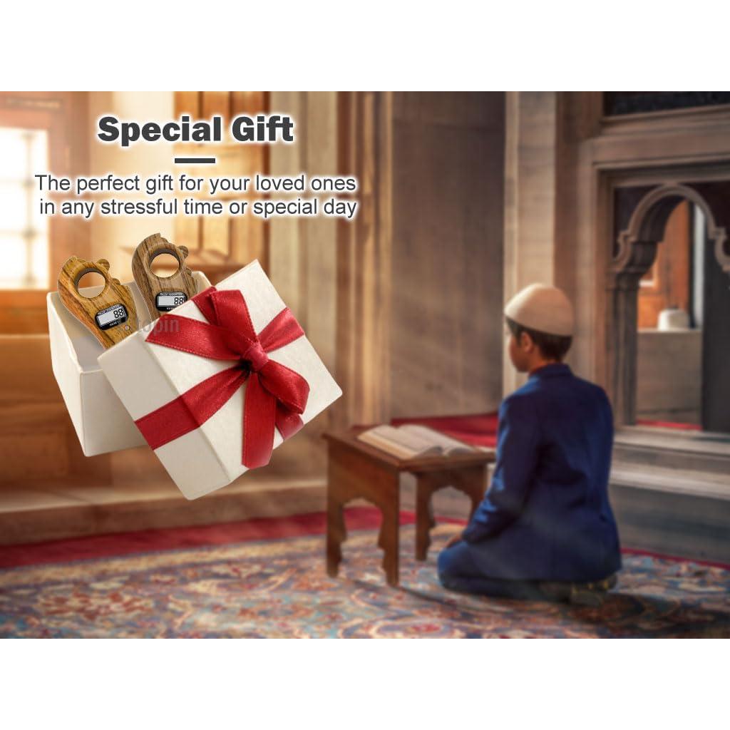 Contador Digital de Cuentas Hitopin - 2 Piezas, 14cm