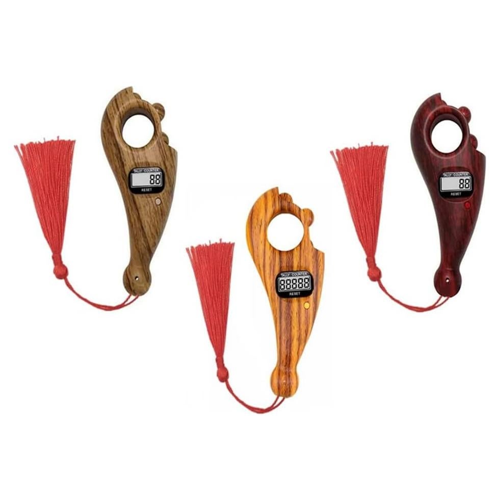 Contador de Cuentas Digitales Hitopin - 3 PCS para Oración y Meditación