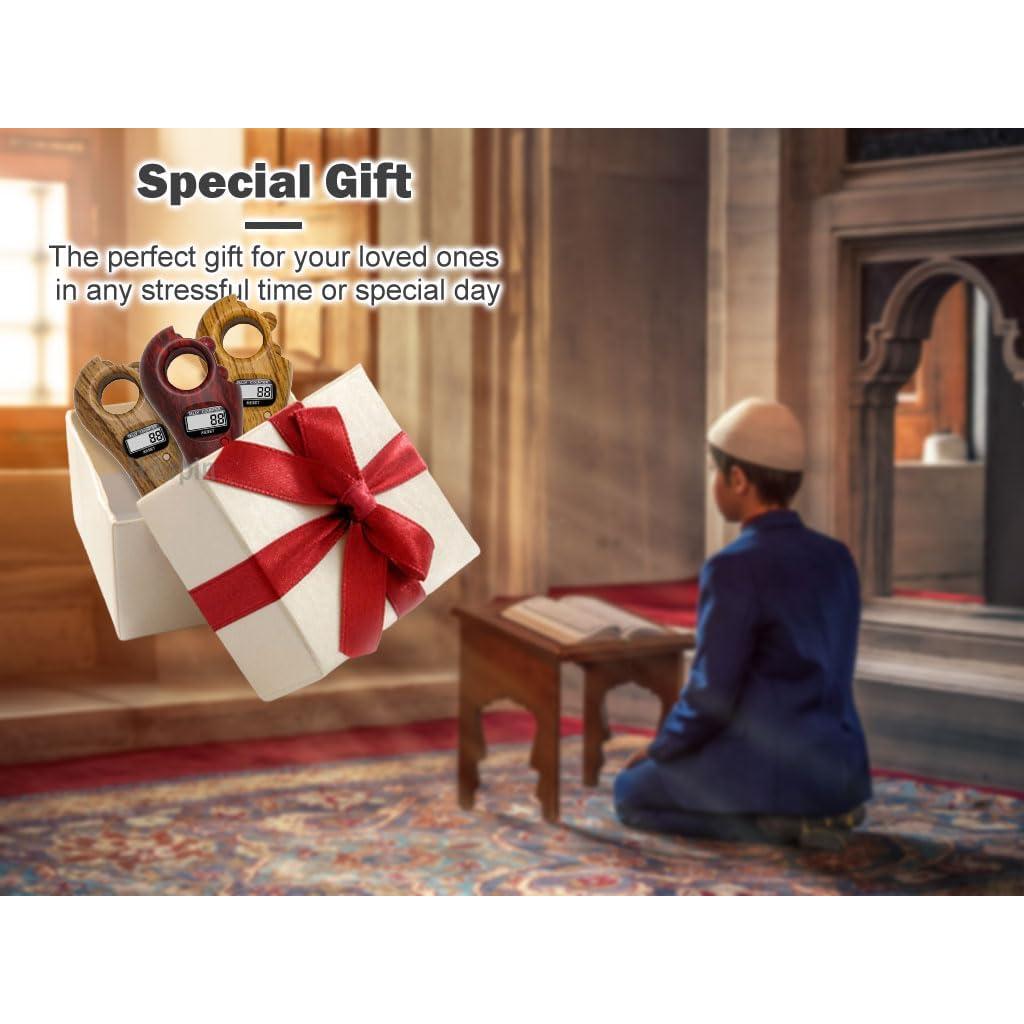 Contador de Cuentas Digitales Hitopin - 3 PCS para Oración y Meditación