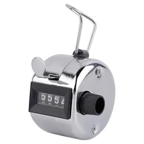Contador Manual 4 Dígitos Labriciyon - Tally de Mano Metal