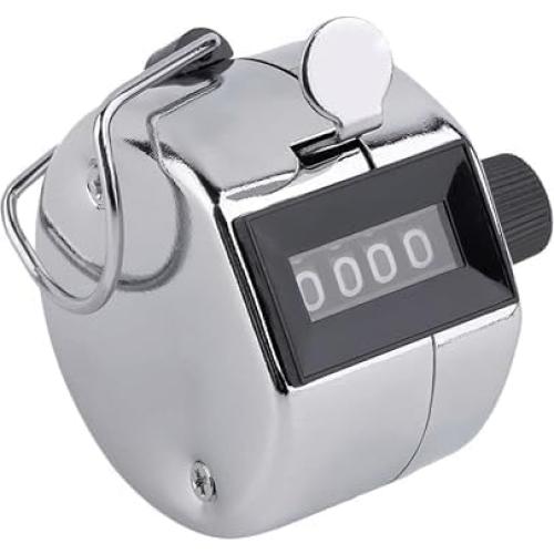 Contador Manual 4 Dígitos Labriciyon - Tally de Mano Metal