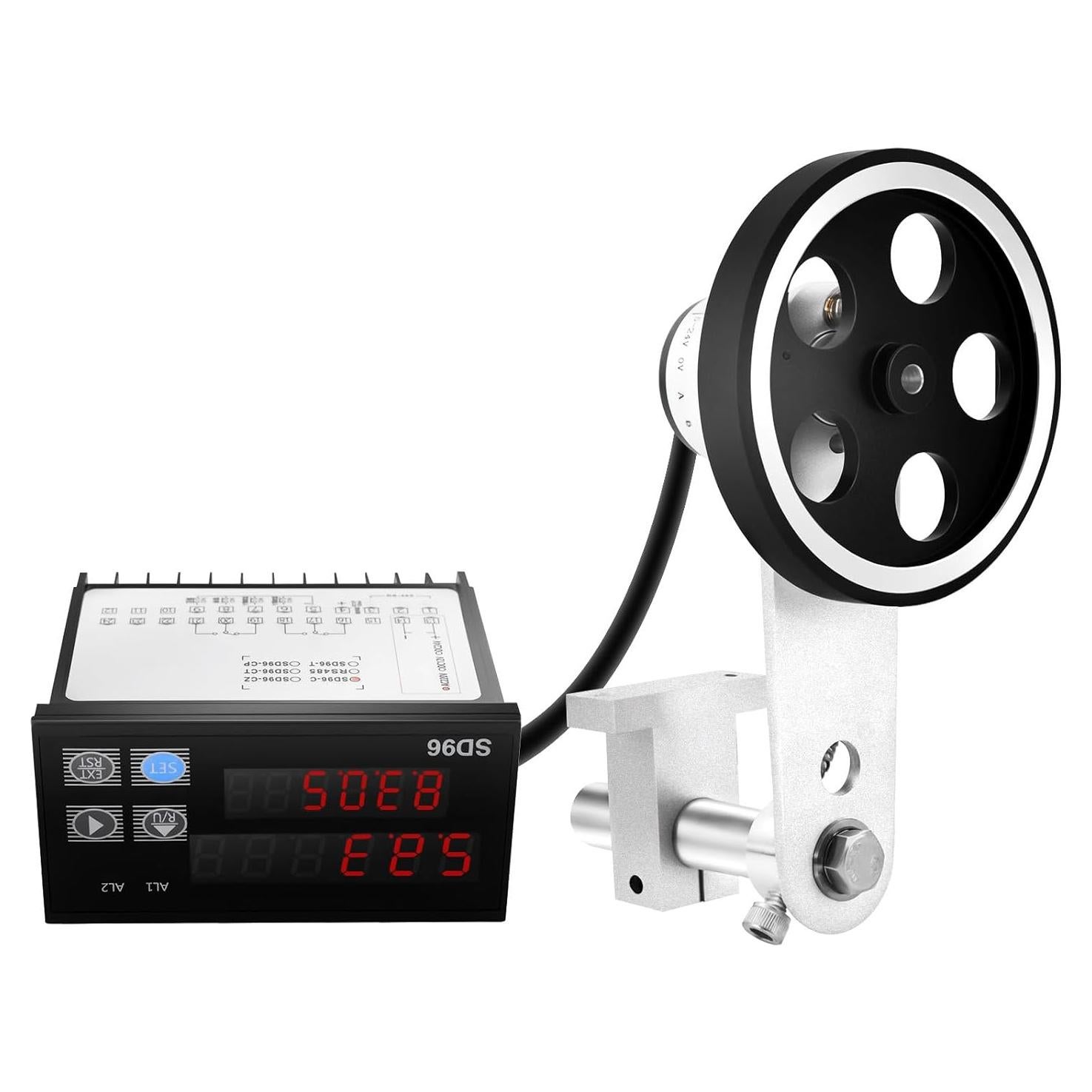 Contador de Longitud Digital QUSKLISU 0-999999m con 3 Modos