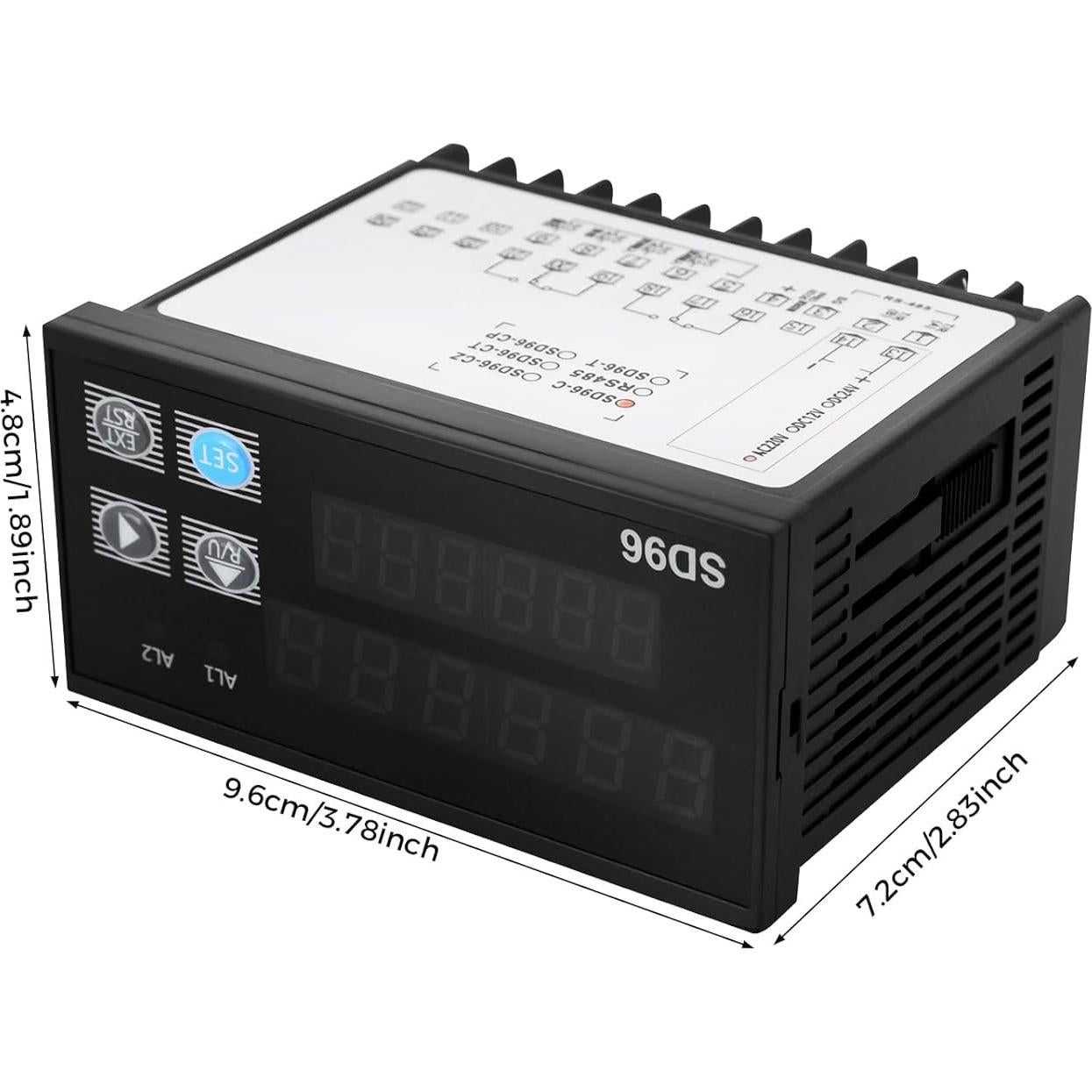 Contador de Longitud Digital QUSKLISU 0-999999m con 3 Modos