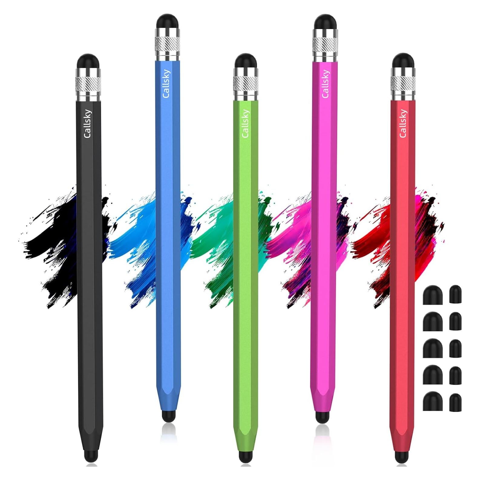 Lápiz Stylus Callsky-Tab para Pantallas Táctiles, 5 Pcs, 10 Puntas