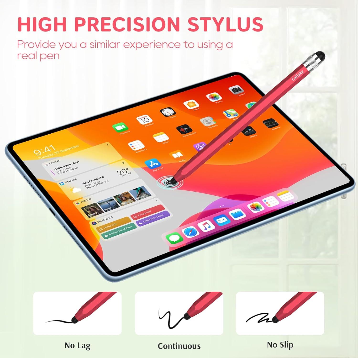 Lápiz Stylus Callsky-Tab para Pantallas Táctiles, 5 Pcs, 10 Puntas