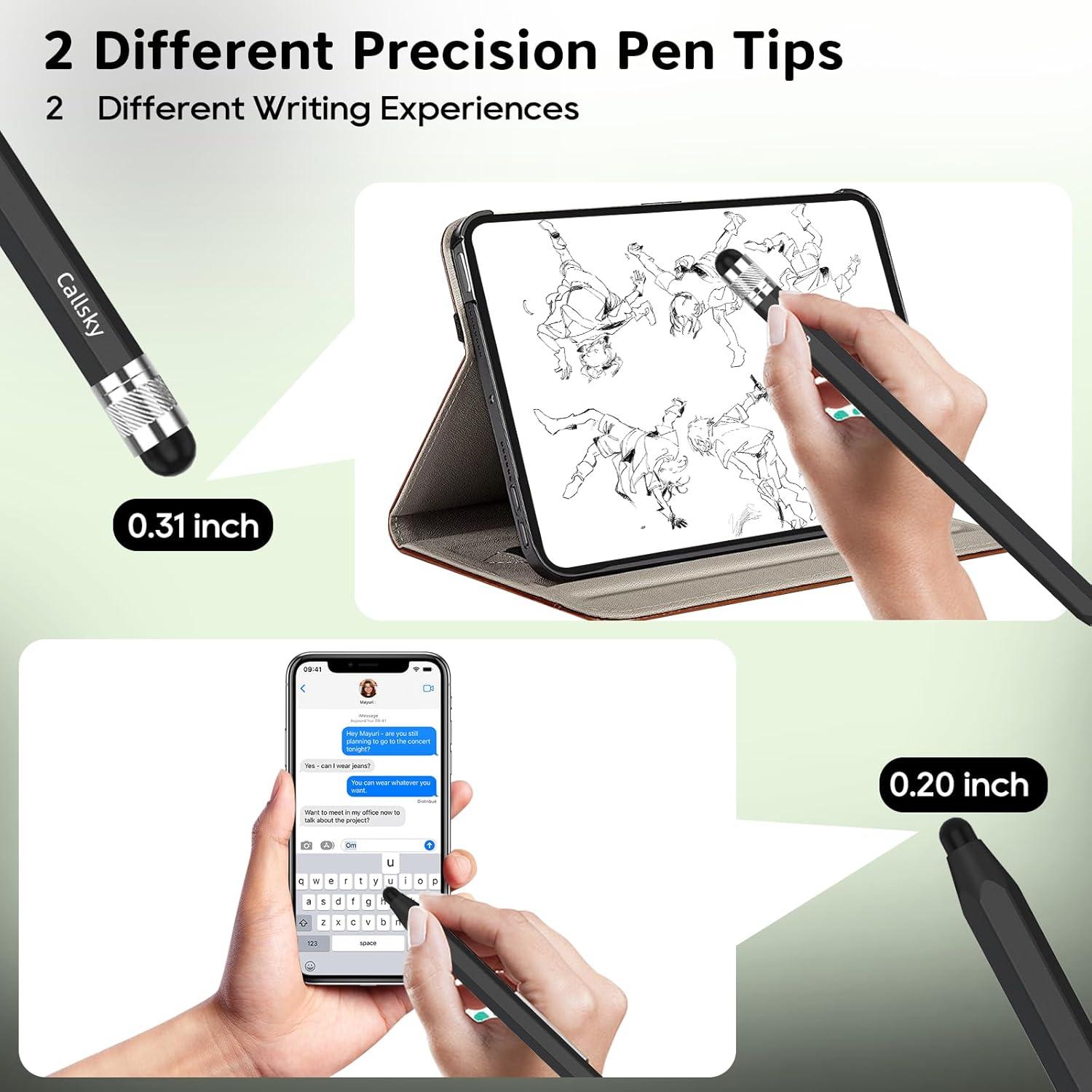 Lápiz Stylus Callsky-Tab para Pantallas Táctiles, 5 Pcs, 10 Puntas