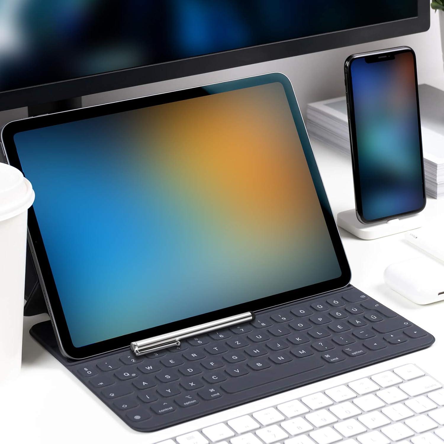 Lápices Stylus Capacitivos Outus 130 Pcs 10 Colores para Pantallas Táctiles