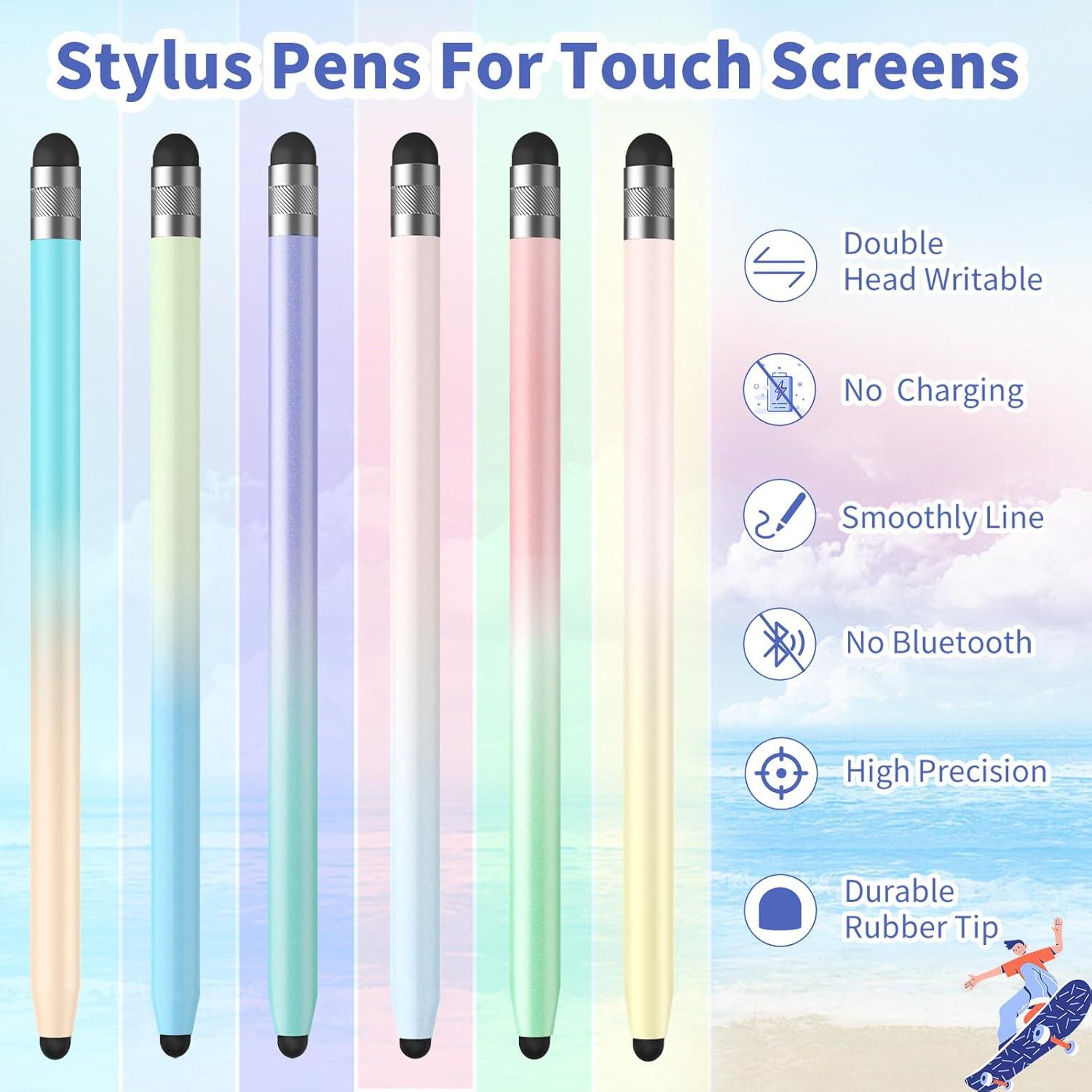 Bolígrafo Stylus 2-en-1 YUDIANMIE para Pantalla Táctil - 6 Colores