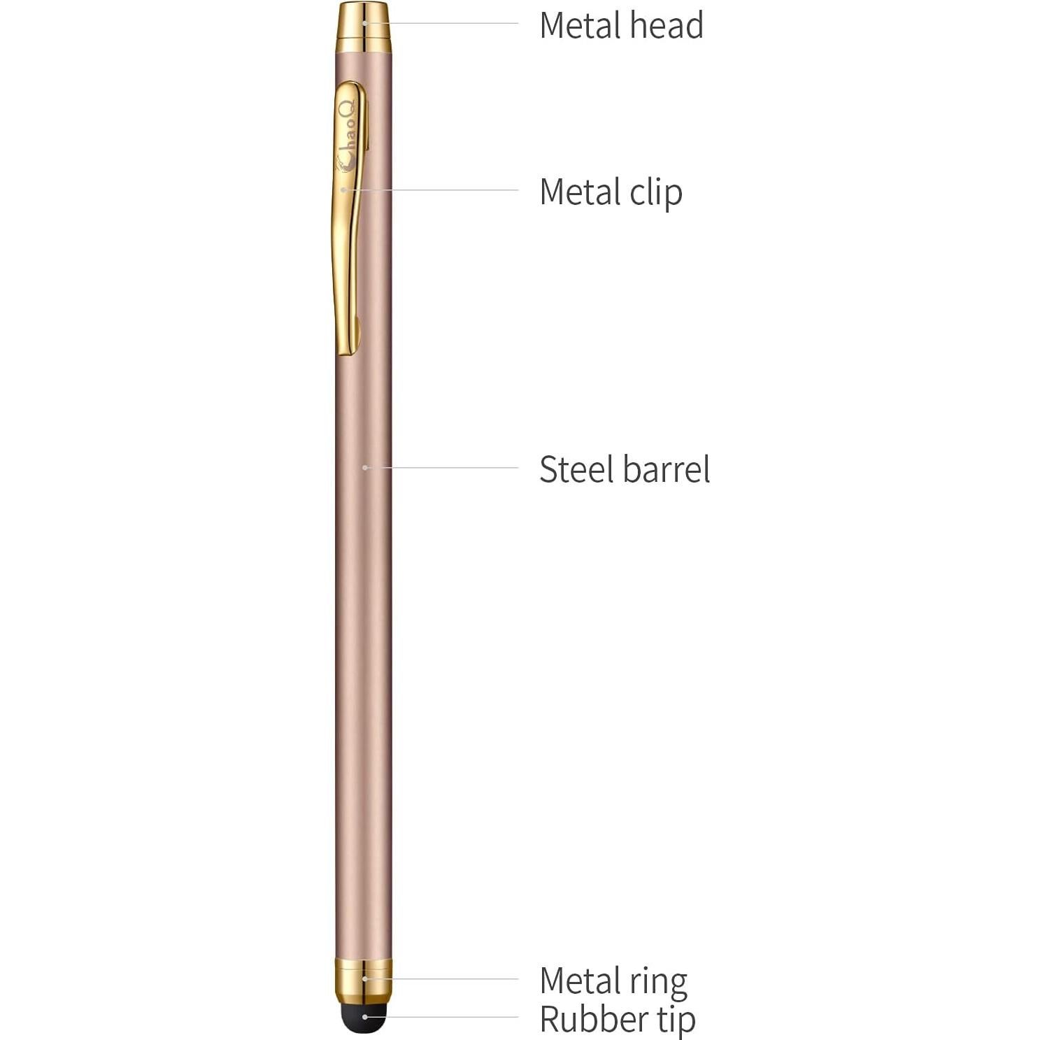 Estilógrafo Capacitivo ChaoQ 10 Pcs con 12 Puntas Reemplazables
