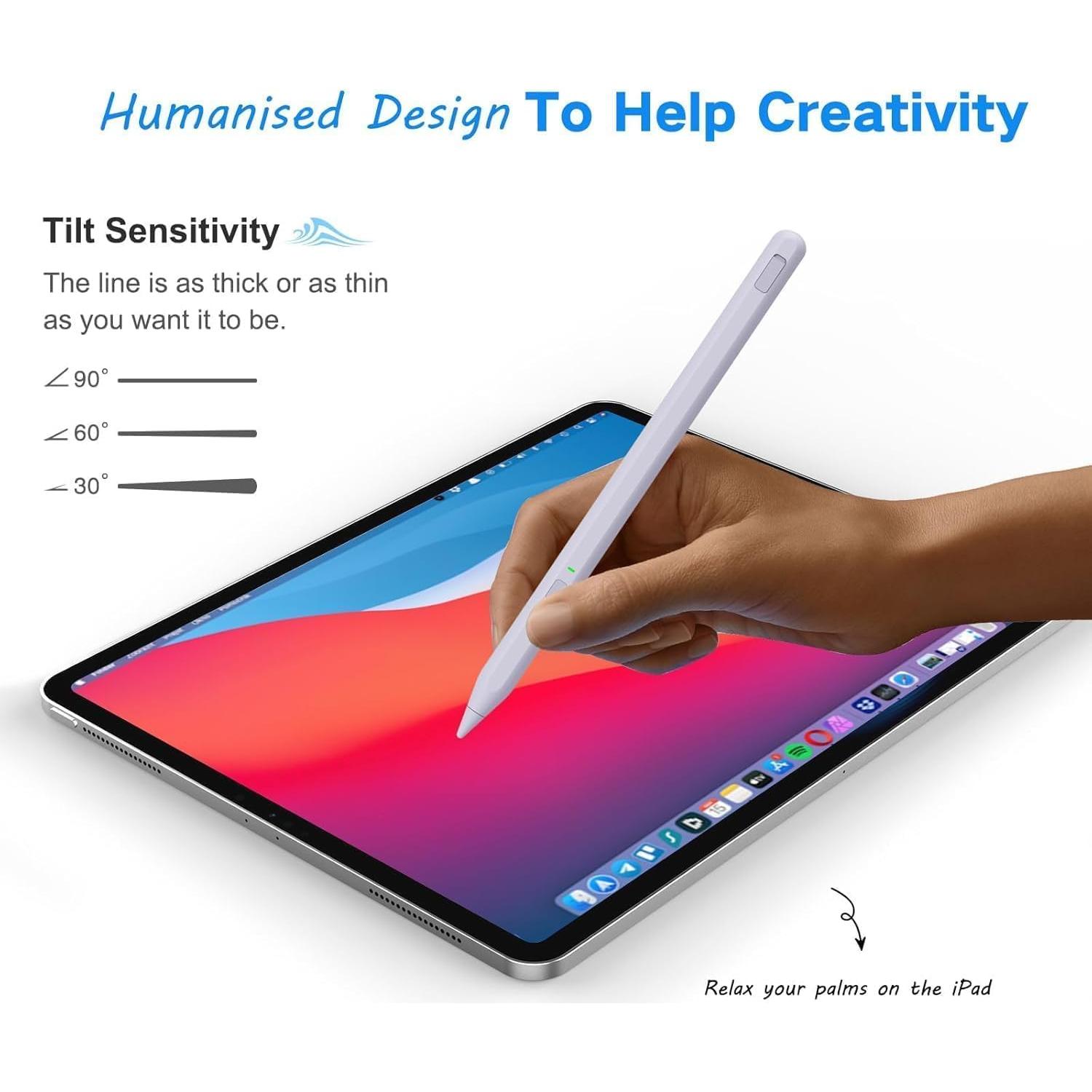 Lápiz Stylus Milikilo para iPad 11ª/10ª Generación - Rechazo de Palma