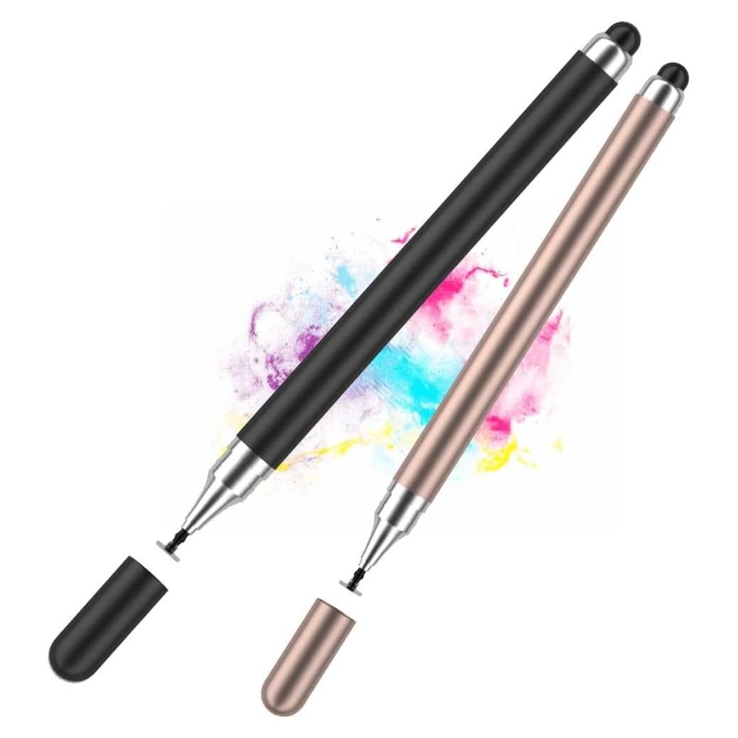 Bolígrafos Estilográficos 2 en 1 ANRACHEL para Pantallas Táctiles