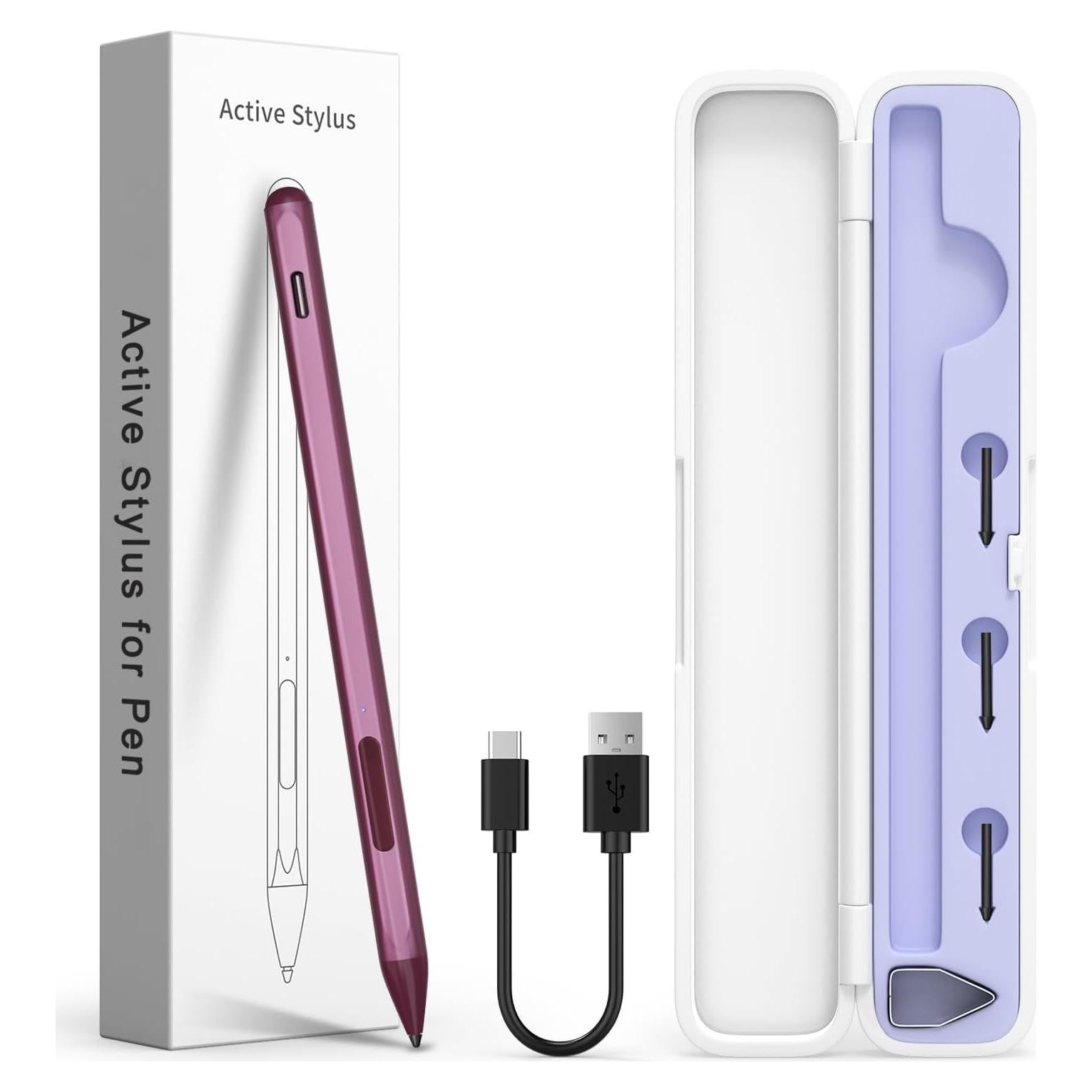 Lápiz Stylus Activo MPP 2.0 Rojo para HP Envy/Pavilion/Specter