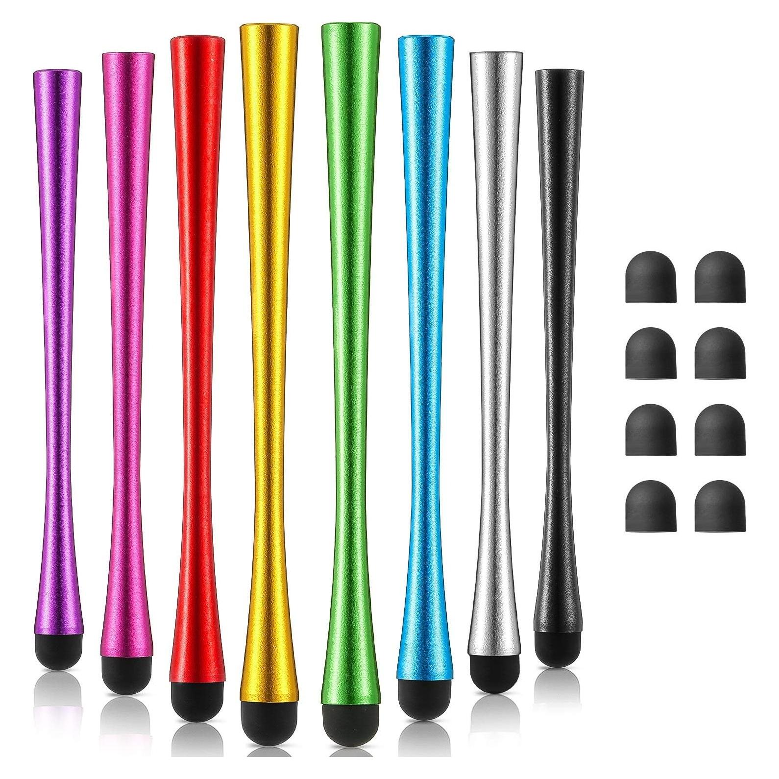 Lápices Estilográficos Outus 8 Piezas con Puntas de Goma