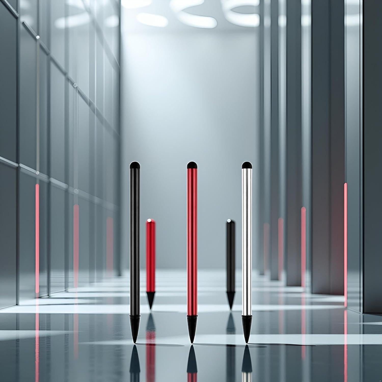 Set de 3 Bolígrafos Stylus Universales para Pantalla Táctil