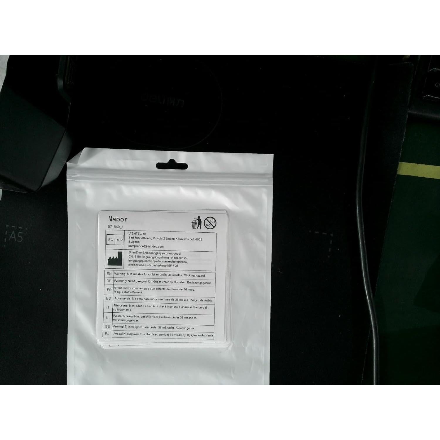 Paquete de 5 bolígrafos stylus Mabor para pantallas táctiles