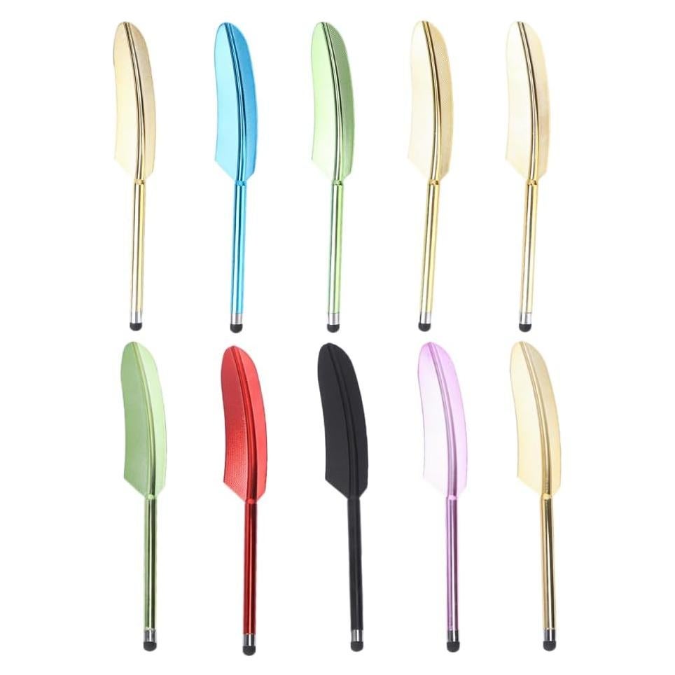 10 Bolígrafos Stylus Hemobllo - Táctiles Capacitivos Coloridos