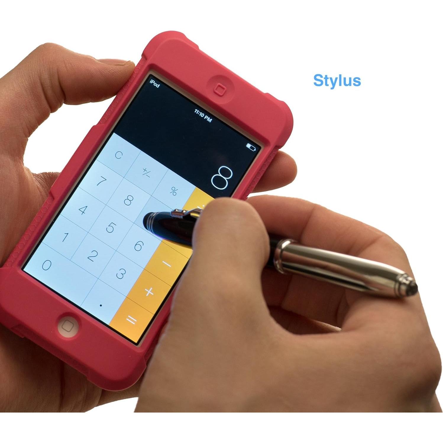 Bolígrafo Tri-Función WixGear Negro con Estilógrafo y Linterna LED