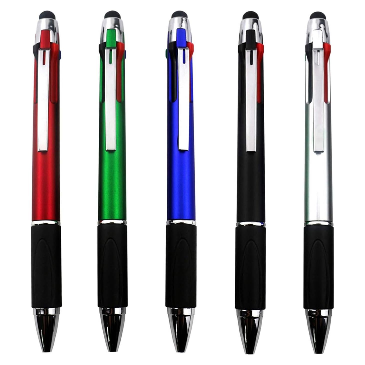 Bolígrafo 4 Colores MiSiBao Punta Media 1.0mm Estilógrafo