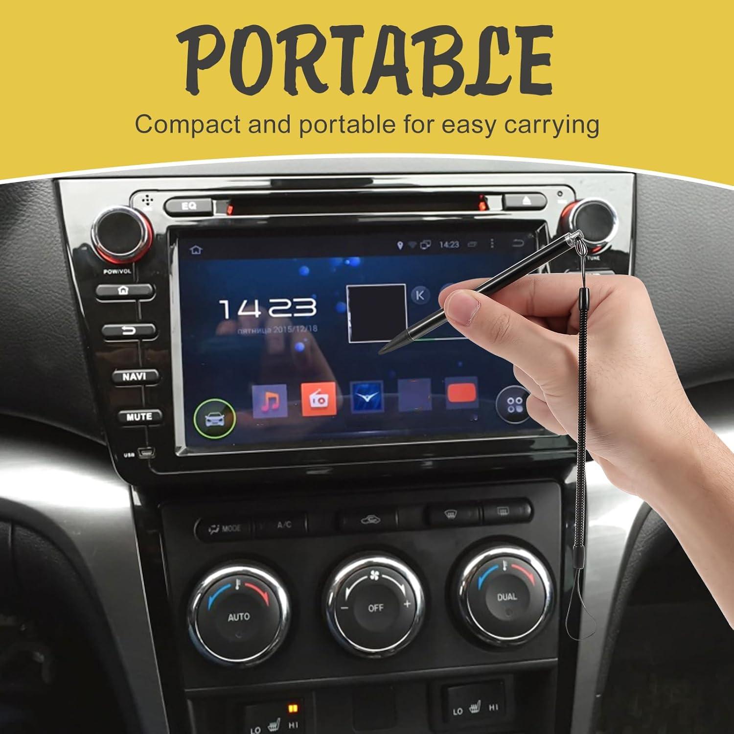 Bolígrafo Táctil HOMSFOU 3pcs Antipérdida para Pantallas