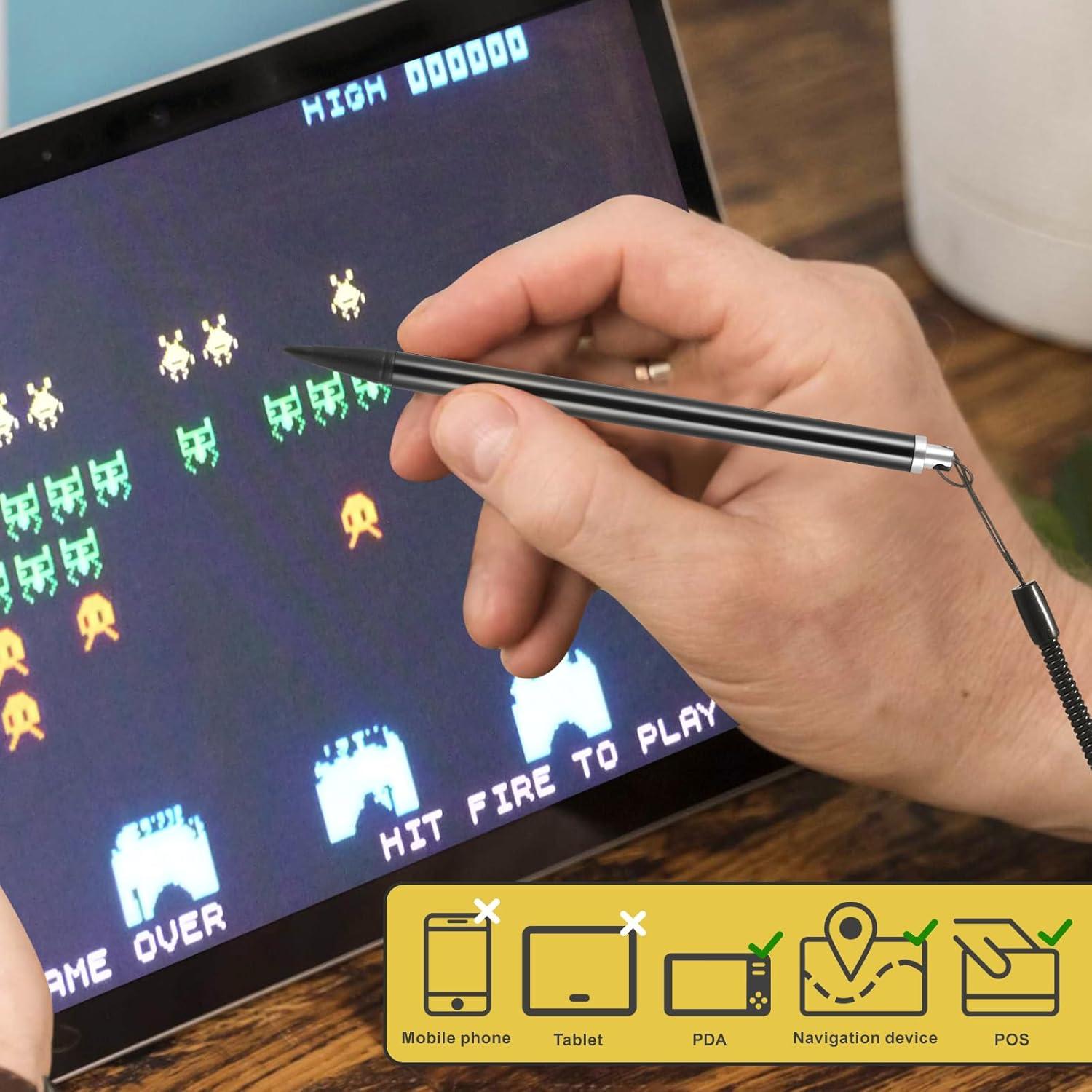 Bolígrafo Táctil HOMSFOU 3pcs Antipérdida para Pantallas