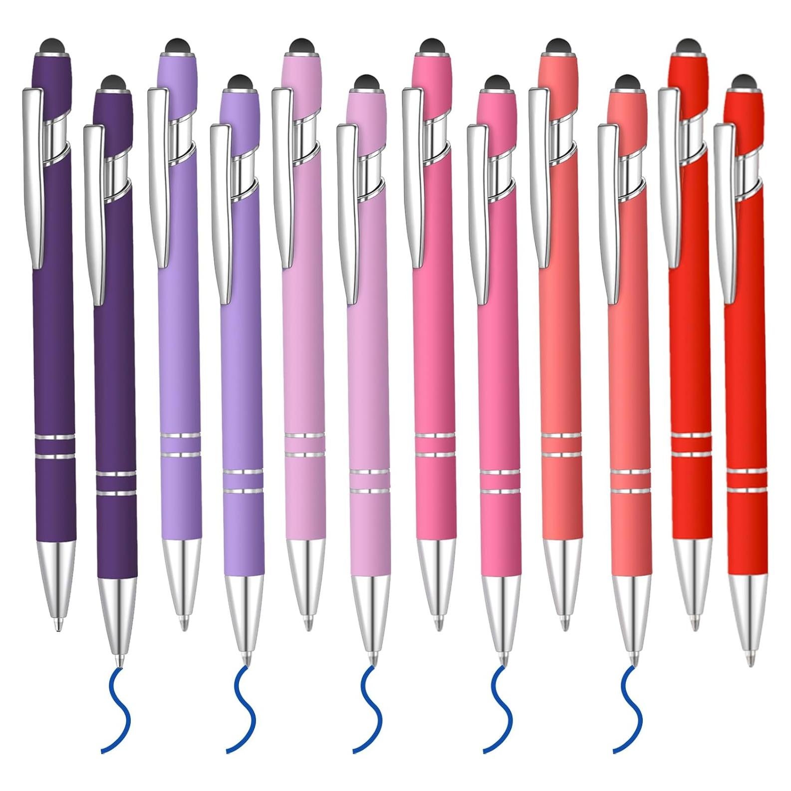 Set de 12 Bolígrafos de Tinta Azul Lragvtbk 1.0 mm Estilógrafo