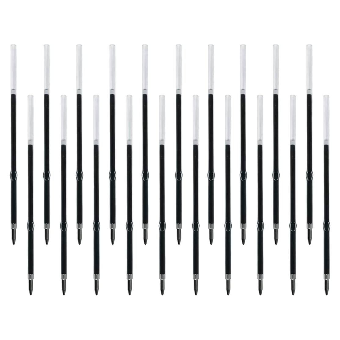 Bolígrafo Retráctil Oddmoal 2 en 1 con 20 Recargas Negras