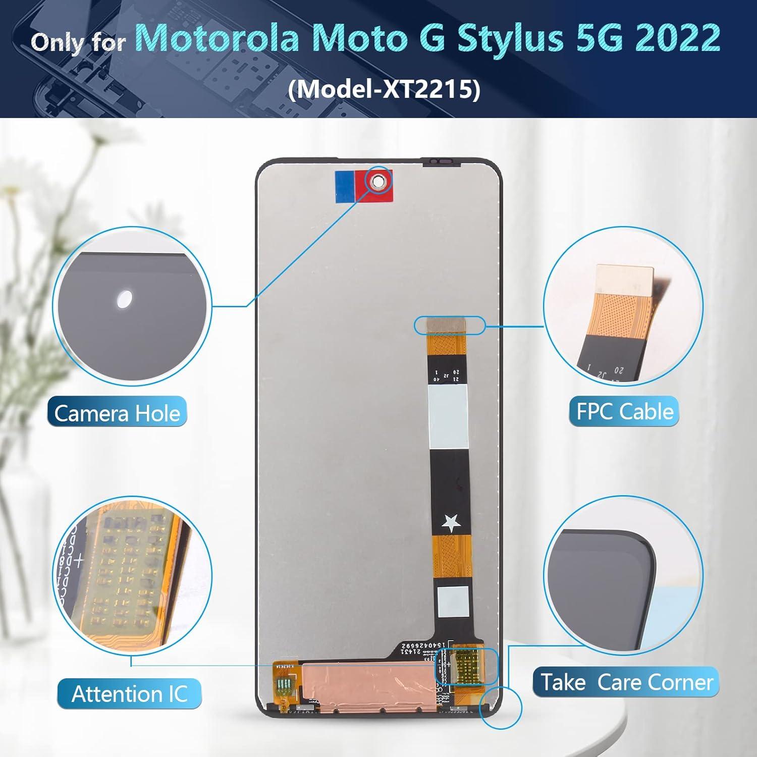 Pantalla LCD Táctil Reemplazo Motorola Moto G Stylus 5G 2022