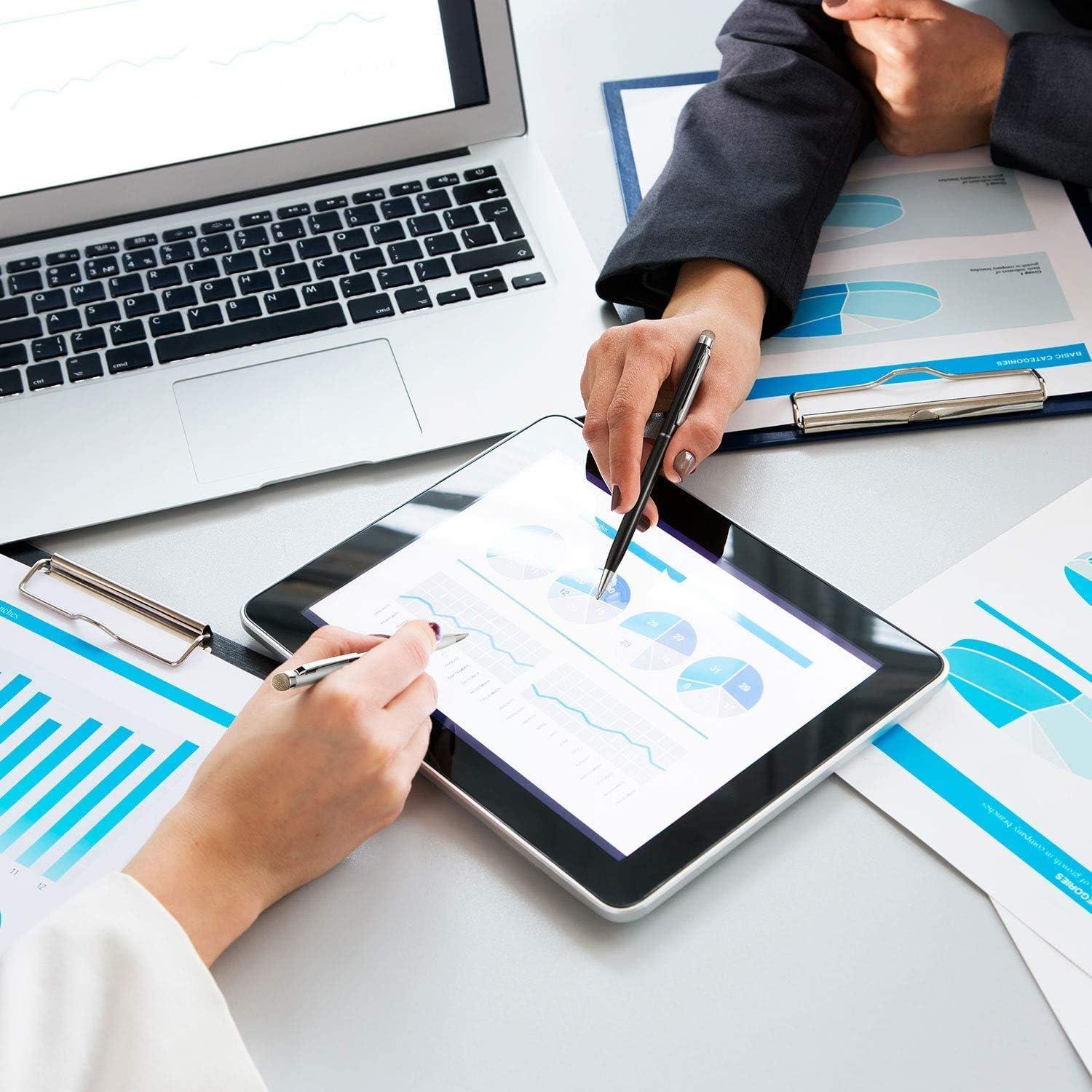 Bolígrafos Stylus Capacitivo Outus 12 Piezas 2 en 1 para Pantallas Táctiles