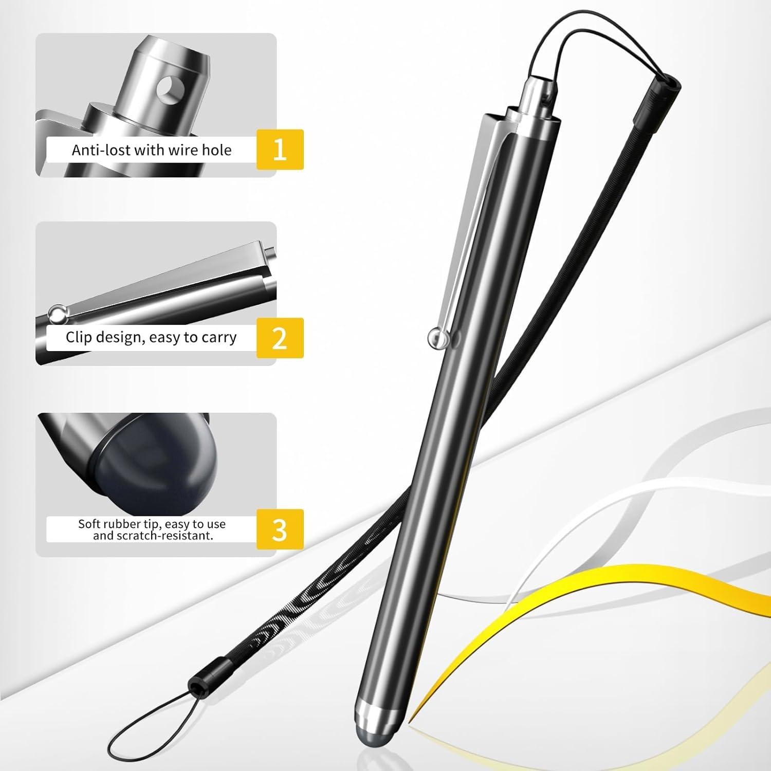 Bolígrafo Estilográfico Táctil Laratechuu para Escáneres TC