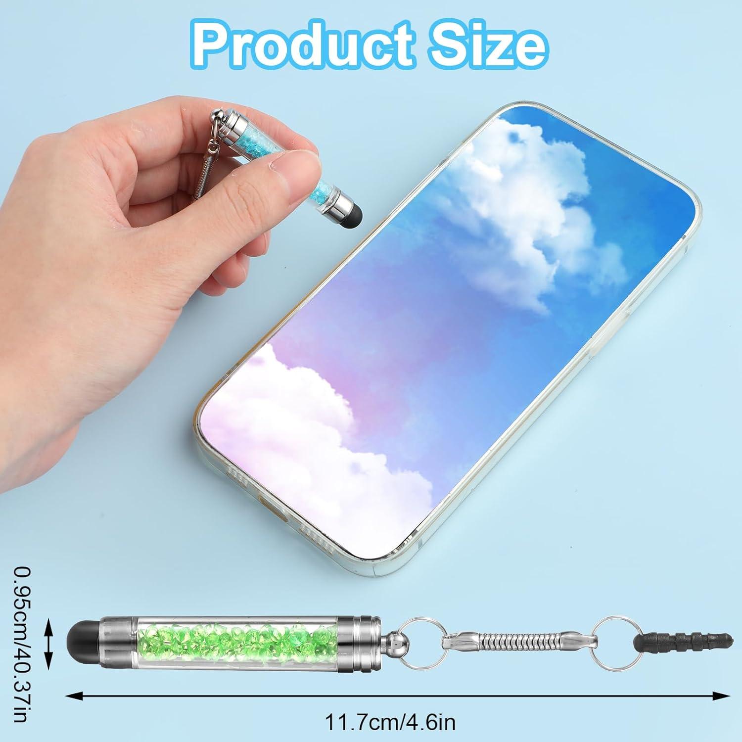 10 Lápices Stylus JIEYAO para Pantallas Táctiles - Colores Variados