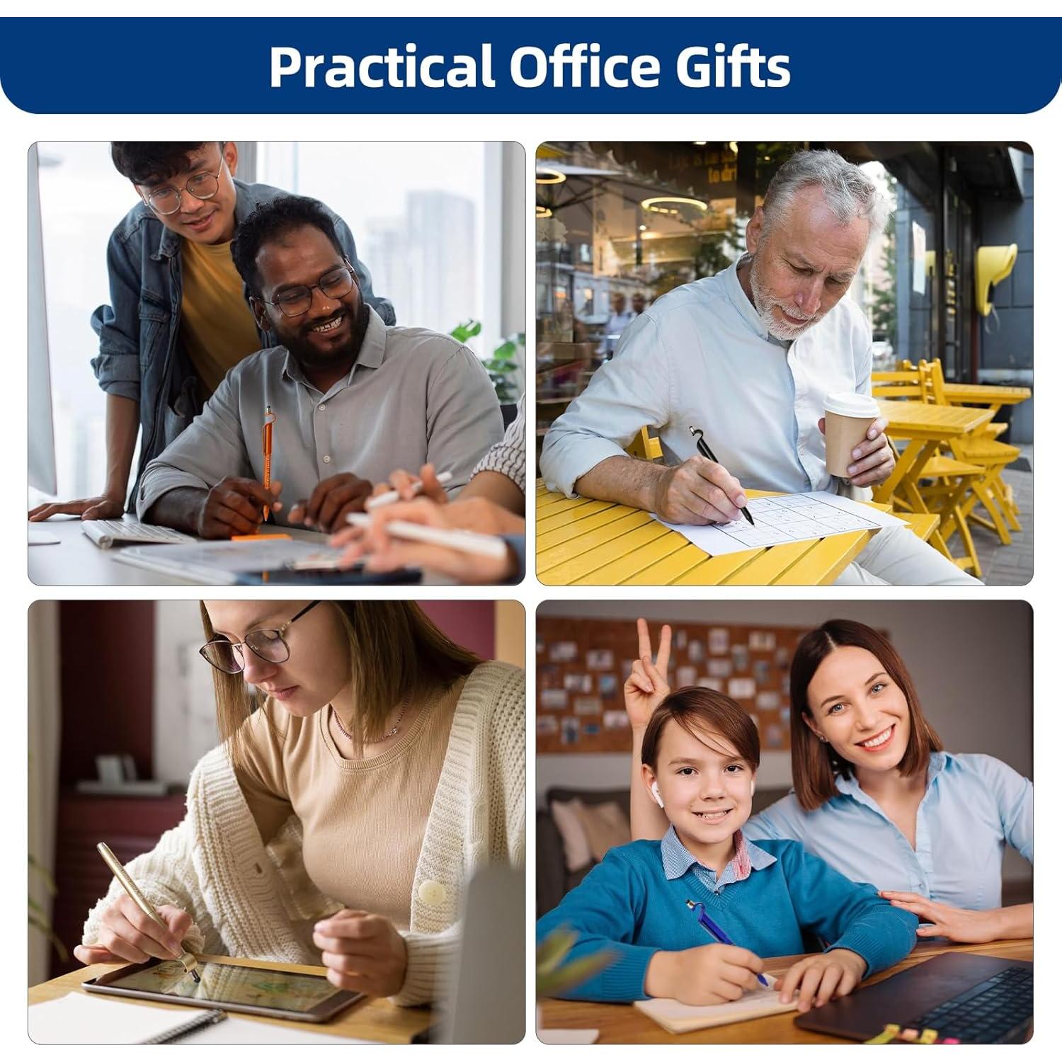 10 Bolígrafos Motivacionales Haiyunfei con Soporte para Teléfono