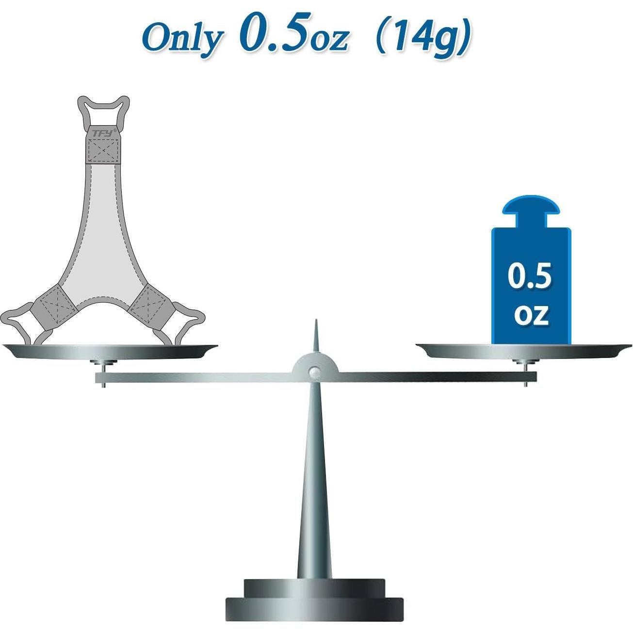 Luz de Lectura LED Clip-on TFY para Kindle y e-Readers - Blanco