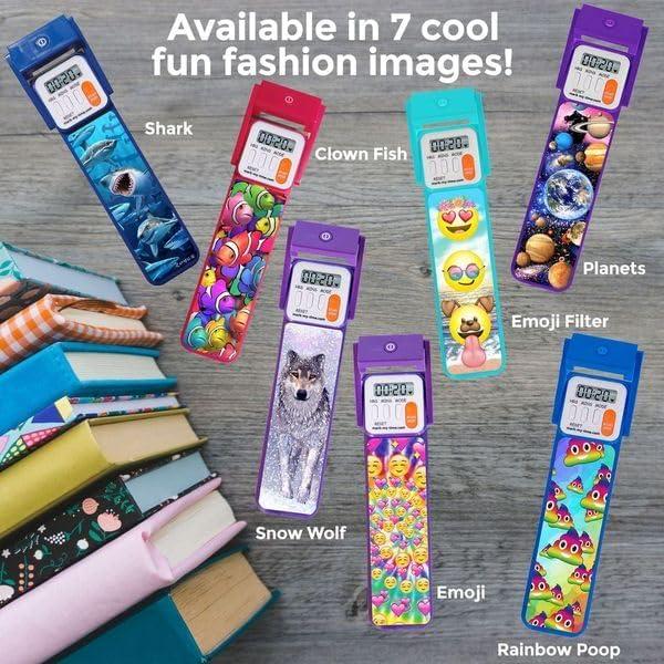 Marcador Digital Mark-My-Time con Luz LED y Temporizador