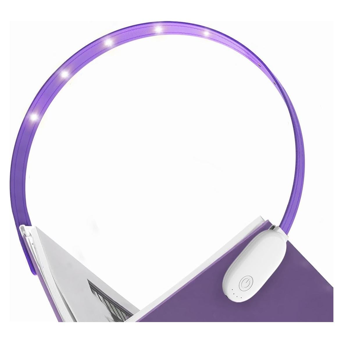 Luz de Lectura Recargable Yeeke BLA20R, 4 Modos de Color