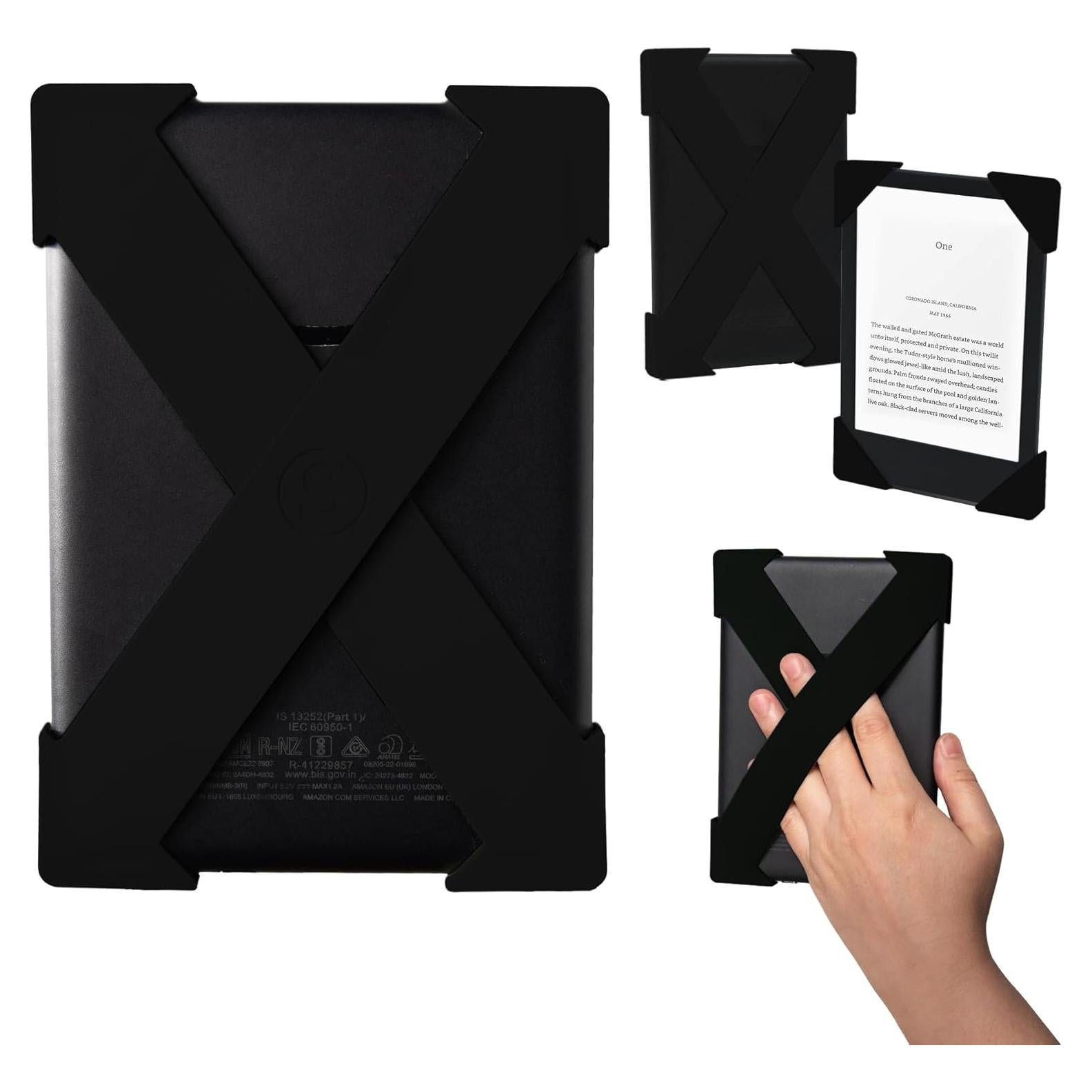 Correa de Mano Strapsicle Negra para Kindle y Kobo Mediana
