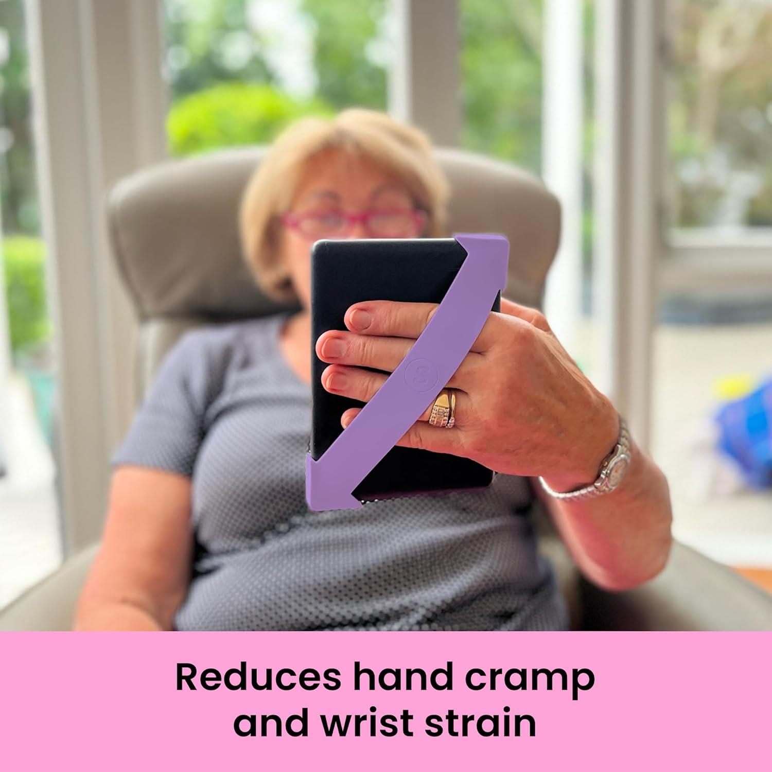 Correa de Mano Strapsicle Negra para Kindle y Kobo Mediana