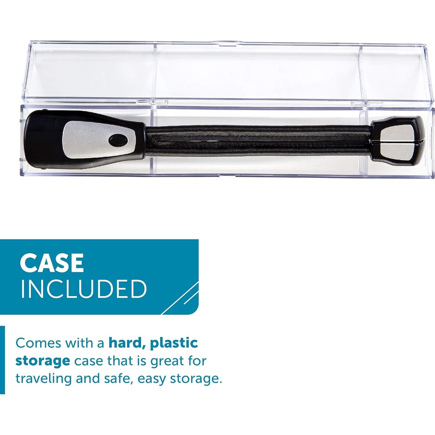 Luz de Lectura Clip On LED Doble Cabeza WITHit Negra