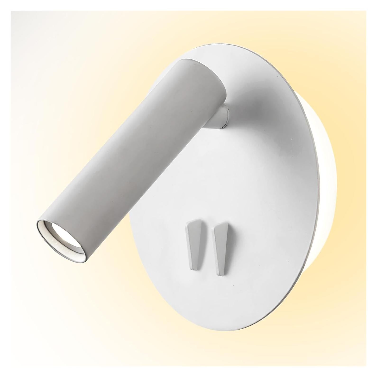 Lámpara de Pared ZEROUNO con Luz de Lectura Ajustable 3W