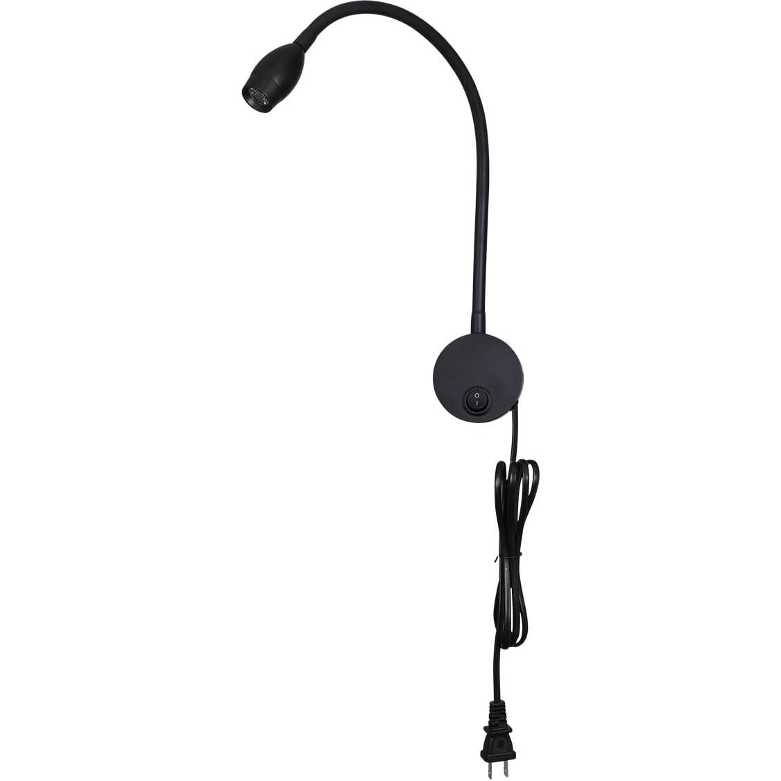 Lámpara de Lectura LED 3W Ageselighting Negro 2 Pcs