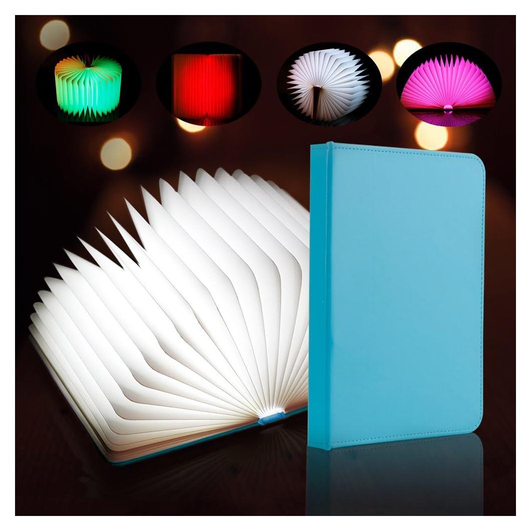 Lámpara de Libro Veesee LED Recargable 8 Colores 21.6x15.9cm