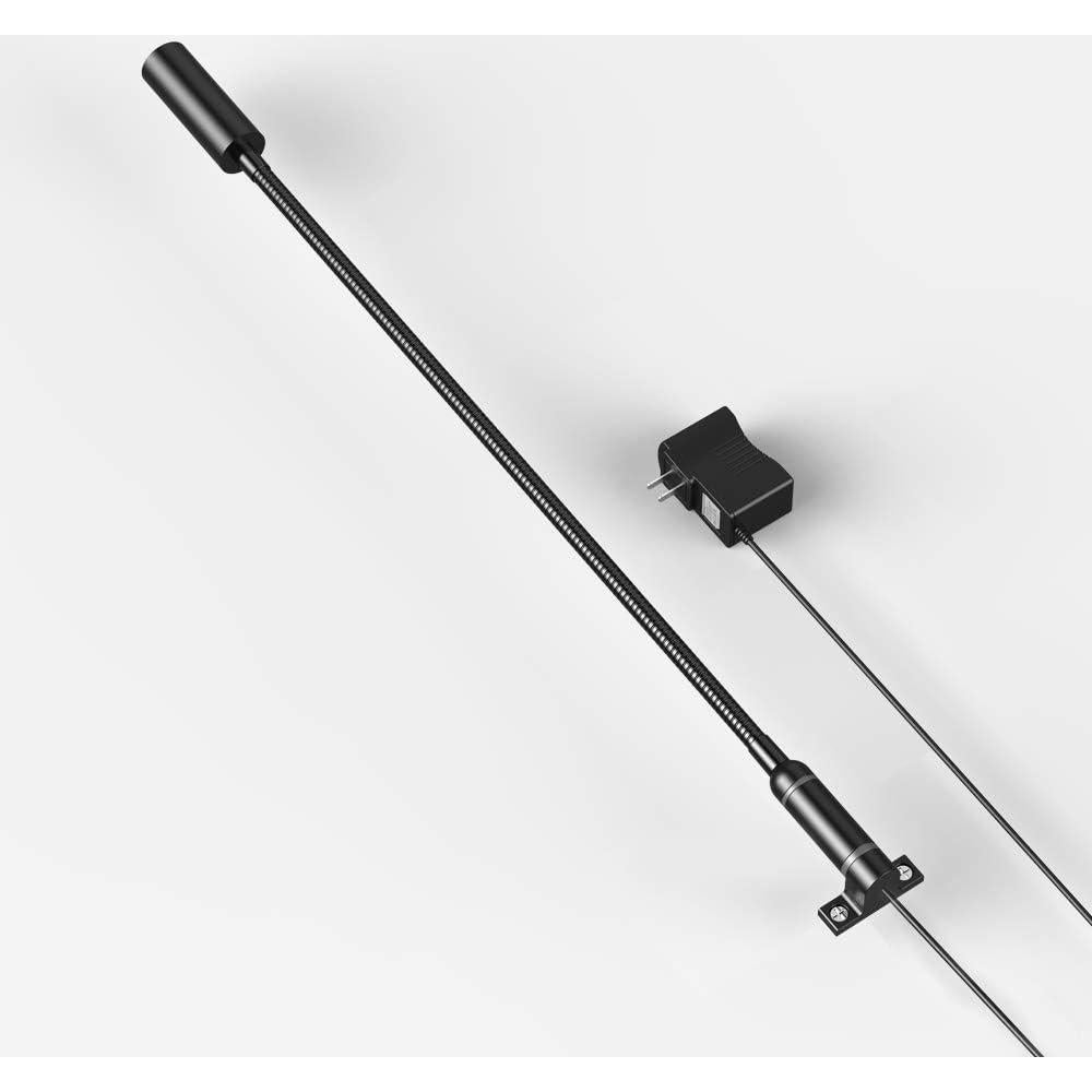 Luz de Lectura LED Regulable Ageselighting 3W Pared Negro