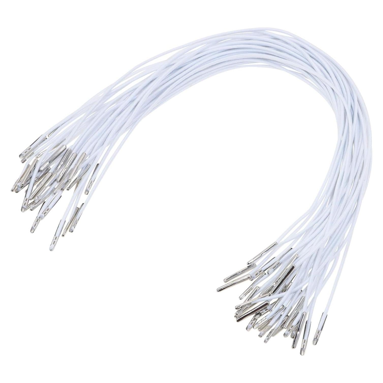 Cuerdas Elásticas con Extremos de Metal ONLYKXY 30pcs 30cm